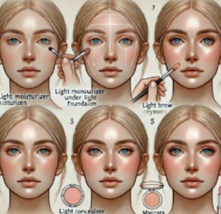 No-Makeup Makeup Look